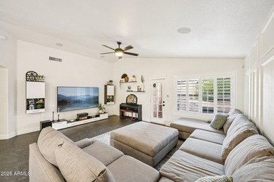 Immaculate 3-bedroom 2-bath home in highly desirable Red on Red Mountain Ranch Country Club in Arizona - for sale on GolfHomes.com, golf home, golf lot