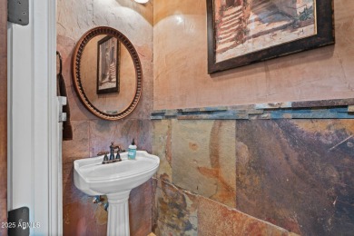 Tuscan charm meets desert living in this stunning 4 bed, 4.5 on Estrella Mountain Ranch Golf Course in Arizona - for sale on GolfHomes.com, golf home, golf lot