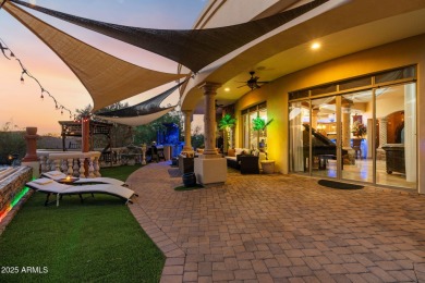 Tuscan charm meets desert living in this stunning 4 bed, 4.5 on Estrella Mountain Ranch Golf Course in Arizona - for sale on GolfHomes.com, golf home, golf lot