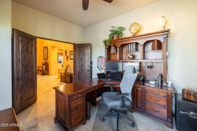 WINNER OF ''BEST HOME ON TOUR''!!! Discover the epitome of on Superstition Mountain Club - Lost Gold in Arizona - for sale on GolfHomes.com, golf home, golf lot