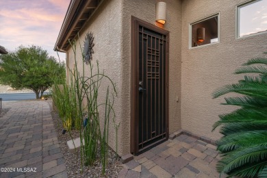 This stunning desert home with separate casita plus a den on Saddlebrooke Golf Course in Arizona - for sale on GolfHomes.com, golf home, golf lot