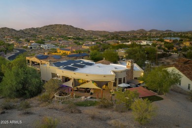 Tuscan charm meets desert living in this stunning 4 bed, 4.5 on Estrella Mountain Ranch Golf Course in Arizona - for sale on GolfHomes.com, golf home, golf lot