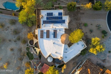 Tuscan charm meets desert living in this stunning 4 bed, 4.5 on Estrella Mountain Ranch Golf Course in Arizona - for sale on GolfHomes.com, golf home, golf lot