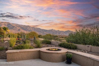 This stunning desert home with separate casita plus a den on Saddlebrooke Golf Course in Arizona - for sale on GolfHomes.com, golf home, golf lot