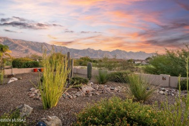 This stunning desert home with separate casita plus a den on Saddlebrooke Golf Course in Arizona - for sale on GolfHomes.com, golf home, golf lot