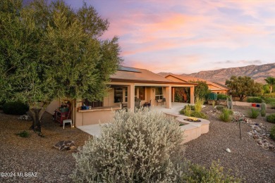 This stunning desert home with separate casita plus a den on Saddlebrooke Golf Course in Arizona - for sale on GolfHomes.com, golf home, golf lot