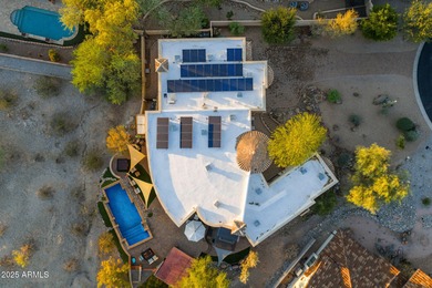 Tuscan charm meets desert living in this stunning 4 bed, 4.5 on Estrella Mountain Ranch Golf Course in Arizona - for sale on GolfHomes.com, golf home, golf lot