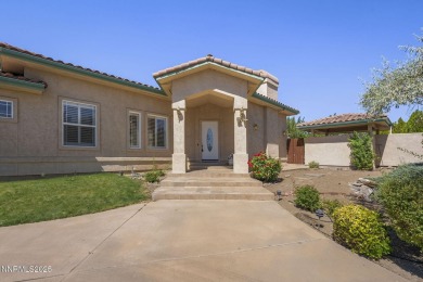 This custom built 4 bed / 4 bath home is nestled at the end of a on Wolf Run Golf Club in Nevada - for sale on GolfHomes.com, golf home, golf lot