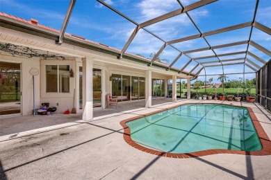 Pool Home with Stunning Golf & Lake Views in The Highlands at on The Meadows Golf and Country Club in Florida - for sale on GolfHomes.com, golf home, golf lot