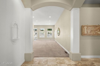 This custom built 4 bed / 4 bath home is nestled at the end of a on Wolf Run Golf Club in Nevada - for sale on GolfHomes.com, golf home, golf lot