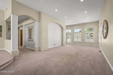 This custom built 4 bed / 4 bath home is nestled at the end of a on Wolf Run Golf Club in Nevada - for sale on GolfHomes.com, golf home, golf lot