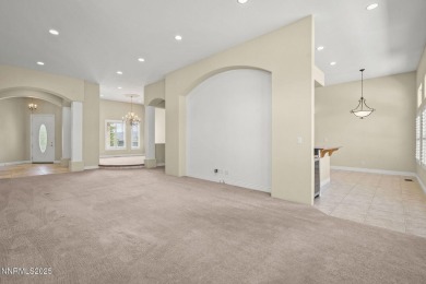 This custom built 4 bed / 4 bath home is nestled at the end of a on Wolf Run Golf Club in Nevada - for sale on GolfHomes.com, golf home, golf lot