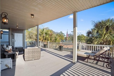 CUSTOM BUILT OCEAN VIEW RAISED BEACH HOUSE WITH HUGE WRAPAROUND on Prestwick Country Club in South Carolina - for sale on GolfHomes.com, golf home, golf lot