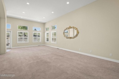 This custom built 4 bed / 4 bath home is nestled at the end of a on Wolf Run Golf Club in Nevada - for sale on GolfHomes.com, golf home, golf lot