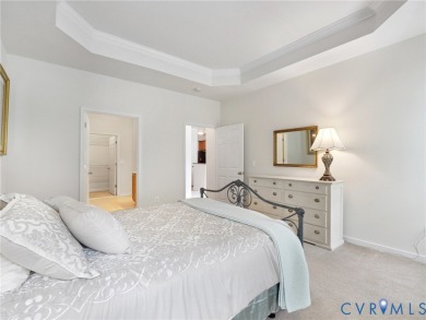 FIRST FLOOR PRIMARY BEDROOM...CHECK! MAINTENANCE FREE LIVING on The Tradition Golf Club At Royal New Kent in Virginia - for sale on GolfHomes.com, golf home, golf lot