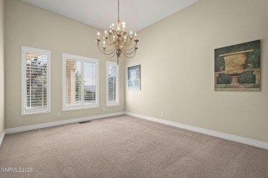 This custom built 4 bed / 4 bath home is nestled at the end of a on Wolf Run Golf Club in Nevada - for sale on GolfHomes.com, golf home, golf lot
