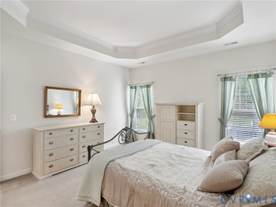 FIRST FLOOR PRIMARY BEDROOM...CHECK! MAINTENANCE FREE LIVING on The Tradition Golf Club At Royal New Kent in Virginia - for sale on GolfHomes.com, golf home, golf lot