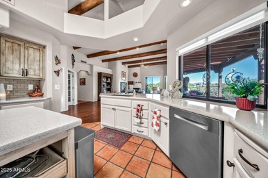 UNBELIEVABLE panoramic Mazatzal Mountain views!!! This home is on Rio Verde Country Club - Quail Run in Arizona - for sale on GolfHomes.com, golf home, golf lot