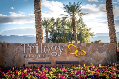 Nestled within the prestigious 55+ Trilogy La Quinta community on Golf Club At La Quinta in California - for sale on GolfHomes.com, golf home, golf lot