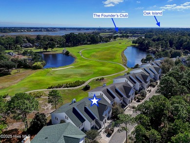 This townhome offers a spectacular water and golf view and is on Members Club At St. James Plantation in North Carolina - for sale on GolfHomes.com, golf home, golf lot