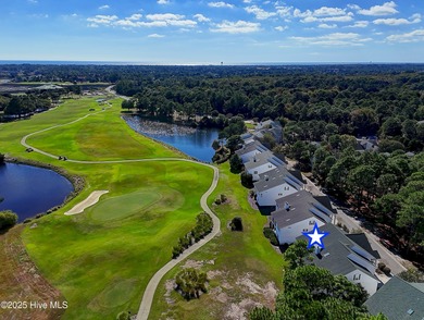 This townhome offers a spectacular water and golf view and is on Members Club At St. James Plantation in North Carolina - for sale on GolfHomes.com, golf home, golf lot
