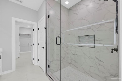 Step into modern comfort with this beautifully designed on Los Lagos Golf Club in Texas - for sale on GolfHomes.com, golf home, golf lot