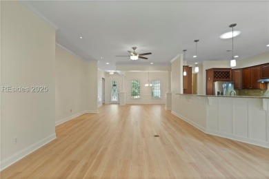 This spacious Lowcountry home in Riverton Pointe offers an open on Hampton Pointe Golf Course in South Carolina - for sale on GolfHomes.com, golf home, golf lot