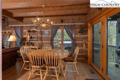 Fully Furnished Log Cabin in Beech Mountain - Turnkey Mountain on Beech Mountain Club in North Carolina - for sale on GolfHomes.com, golf home, golf lot