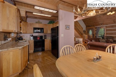Fully Furnished Log Cabin in Beech Mountain - Turnkey Mountain on Beech Mountain Club in North Carolina - for sale on GolfHomes.com, golf home, golf lot