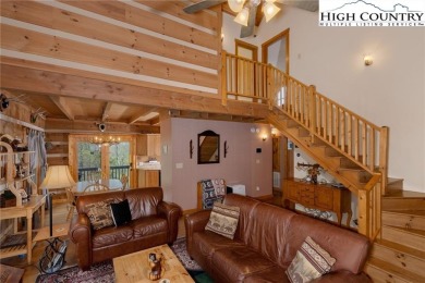 Fully Furnished Log Cabin in Beech Mountain - Turnkey Mountain on Beech Mountain Club in North Carolina - for sale on GolfHomes.com, golf home, golf lot