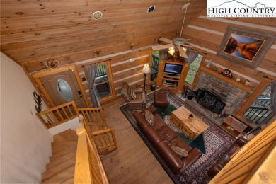 Fully Furnished Log Cabin in Beech Mountain - Turnkey Mountain on Beech Mountain Club in North Carolina - for sale on GolfHomes.com, golf home, golf lot