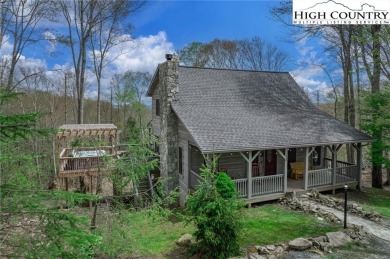 Fully Furnished Log Cabin in Beech Mountain - Turnkey Mountain on Beech Mountain Club in North Carolina - for sale on GolfHomes.com, golf home, golf lot