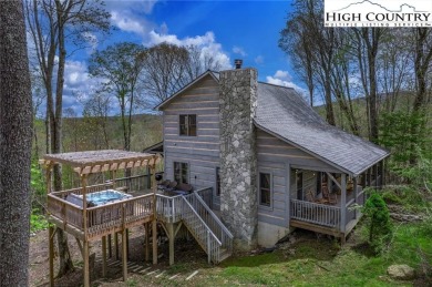 Fully Furnished Log Cabin in Beech Mountain - Turnkey Mountain on Beech Mountain Club in North Carolina - for sale on GolfHomes.com, golf home, golf lot