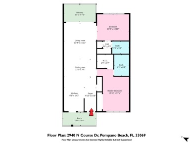 Welcome to this beautifully updated 2-bedroom, 2-bathroom condo on Palm-Aire Country Club and Resort - Palms in Florida - for sale on GolfHomes.com, golf home, golf lot