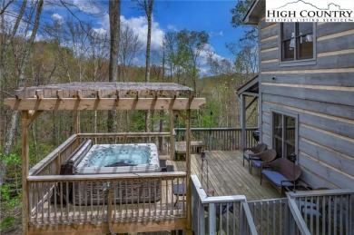 Fully Furnished Log Cabin in Beech Mountain - Turnkey Mountain on Beech Mountain Club in North Carolina - for sale on GolfHomes.com, golf home, golf lot