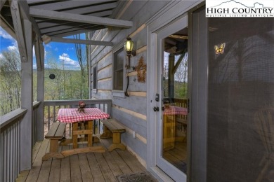 Fully Furnished Log Cabin in Beech Mountain - Turnkey Mountain on Beech Mountain Club in North Carolina - for sale on GolfHomes.com, golf home, golf lot