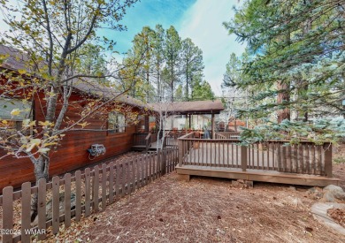 Remodeled Pinetop Lakes Cabin -Walk to recreation center- across on Pinetop Lakes Country Club in Arizona - for sale on GolfHomes.com, golf home, golf lot