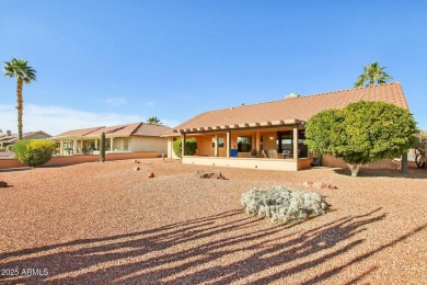 Experience Arizona's breathtaking sunsets from your expansive on Trail Ridge Golf Course in Arizona - for sale on GolfHomes.com, golf home, golf lot