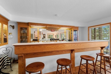 Charming 2BR/3BA year-round lakefront home on full rec Wheeler on McCauslin Brook Golf and Country Club in Wisconsin - for sale on GolfHomes.com, golf home, golf lot