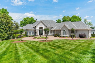 Extraordinary French Provincial-style home blends timeless on Trump National Golf Club Charlotte in North Carolina - for sale on GolfHomes.com, golf home, golf lot