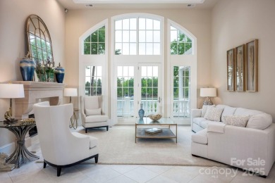 Extraordinary French Provincial-style home blends timeless on Trump National Golf Club Charlotte in North Carolina - for sale on GolfHomes.com, golf home, golf lot