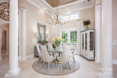 Extraordinary French Provincial-style home blends timeless on Trump National Golf Club Charlotte in North Carolina - for sale on GolfHomes.com, golf home, golf lot