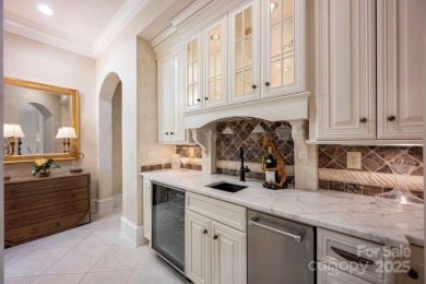 Extraordinary French Provincial-style home blends timeless on Trump National Golf Club Charlotte in North Carolina - for sale on GolfHomes.com, golf home, golf lot