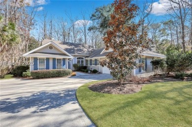 Beautiful one-level living with open, vaulted floor plan perfect on Callawassie Island Club in South Carolina - for sale on GolfHomes.com, golf home, golf lot