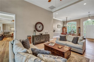 Beautiful one-level living with open, vaulted floor plan perfect on Callawassie Island Club in South Carolina - for sale on GolfHomes.com, golf home, golf lot