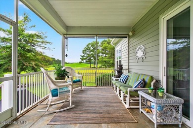 This stunning Creekside home offers front-row views of the on Crow Creek Golf Club in North Carolina - for sale on GolfHomes.com, golf home, golf lot