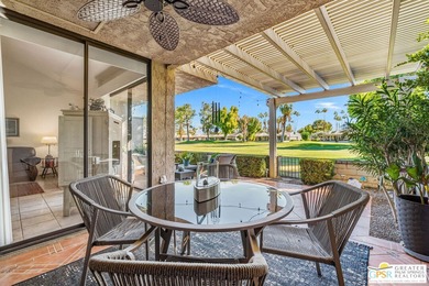 Wow! Framed by mountain views and set along a wide par 5 fairway on Cathedral Canyon Golf and Tennis Club in California - for sale on GolfHomes.com, golf home, golf lot
