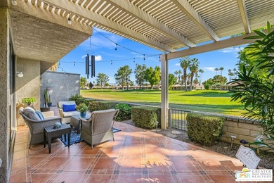Framed by mountain VIEWS and set along a wide par 5 fairway on Cathedral Canyon Golf and Tennis Club in California - for sale on GolfHomes.com, golf home, golf lot