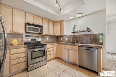 Wow! Framed by mountain views and set along a wide par 5 fairway on Cathedral Canyon Golf and Tennis Club in California - for sale on GolfHomes.com, golf home, golf lot