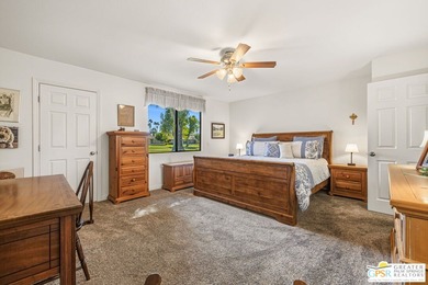 Wow! Framed by mountain views and set along a wide par 5 fairway on Cathedral Canyon Golf and Tennis Club in California - for sale on GolfHomes.com, golf home, golf lot